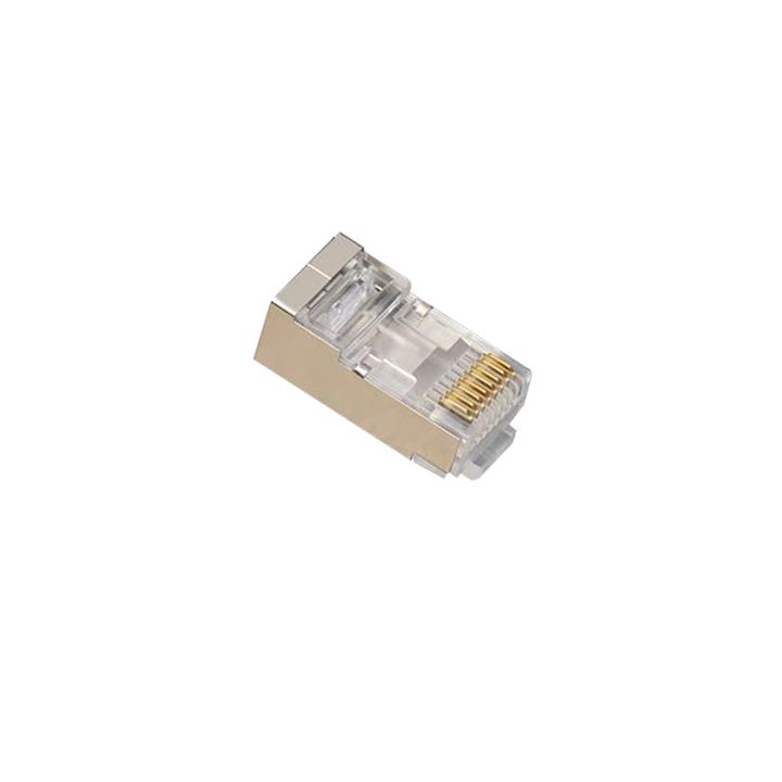 کانکتور Rj45 Cat6 STP کی نت پلاس مدل KP-N1075 بسته 20 عددی KNET PLUS KP-N1075 Rj45 Cat6 STP Connectors